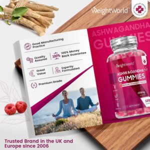 ASHWAGANDHA GUMMIES Trusted brand in the UK since 2006